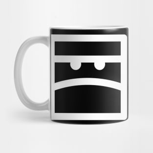 Boxhed white lines Mug